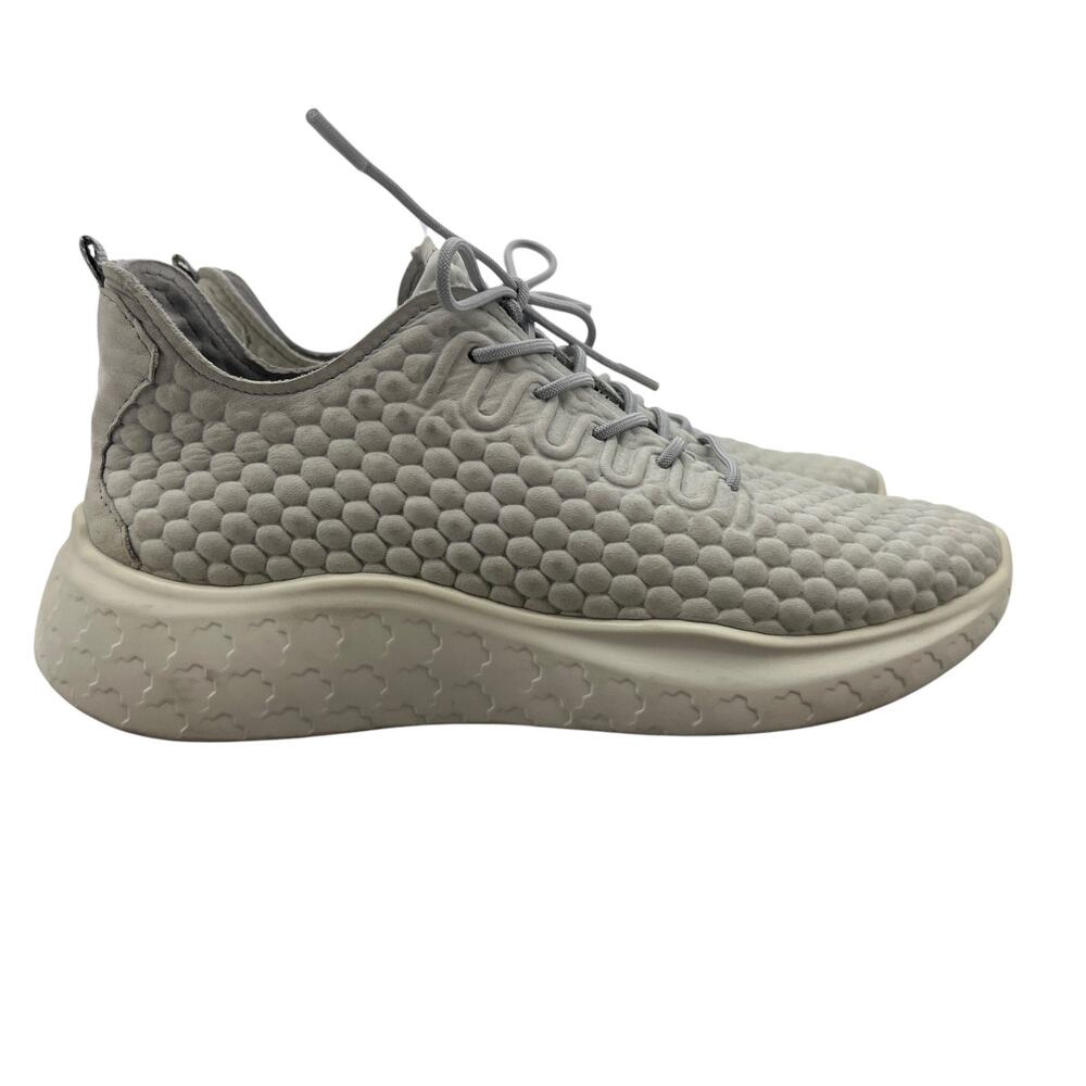 Ecco Womens 37 Shoes Sea Mist Therap Walking Sneaker Lace Up Low Top 82528302379